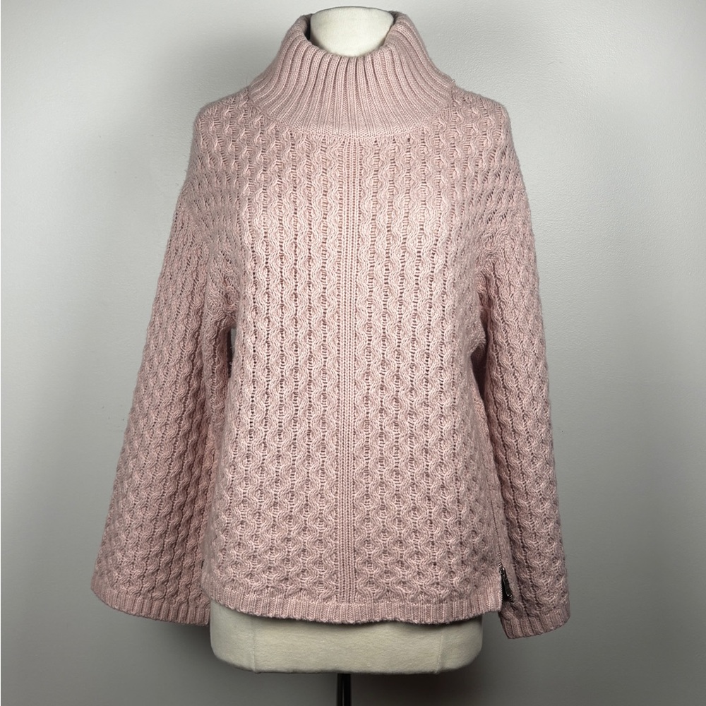 Heavy Knit Cowl Neck Sweater Pullover